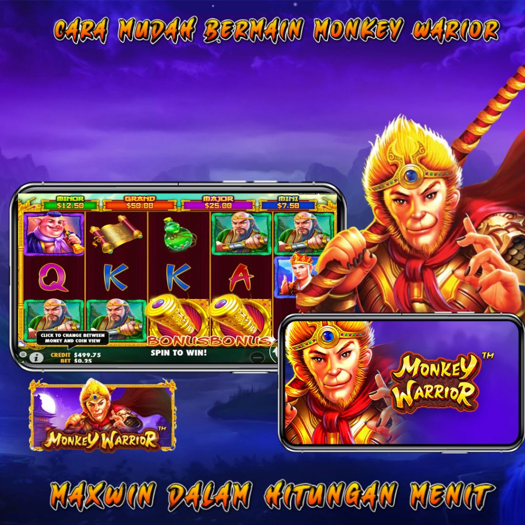 Monkey Warrior Pragmatic Play : Petualangan Slot Gacor ala Raja Kera